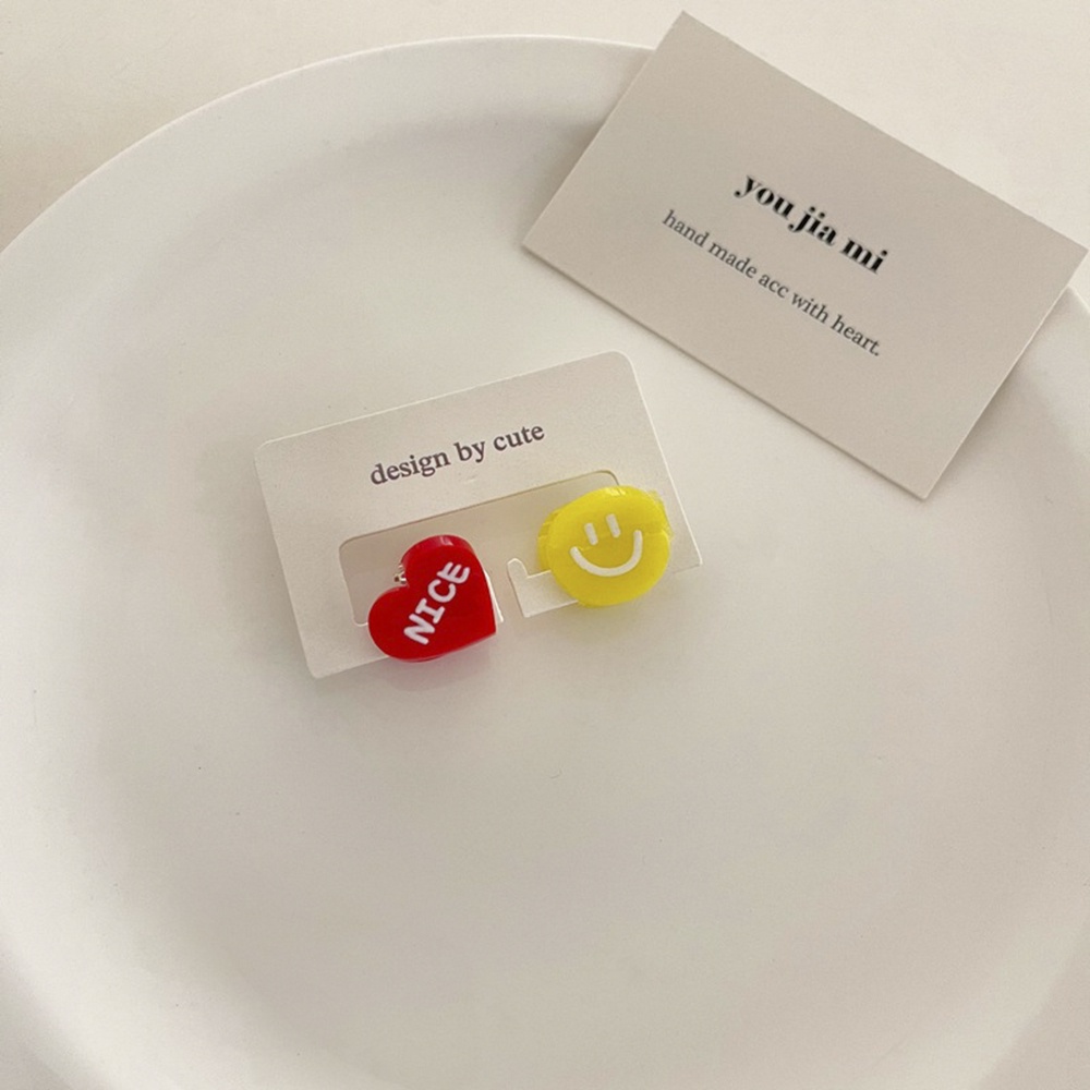 Set 2 Kẹp Tóc mini Họa Tiết Hoạt Hình Dễ Thương Cho Bé Gái