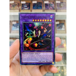 Thẻ Bài YugiOh! Mã FIGA-EN060 - Starving Venom Fusion Dragon - Super Rare - 1st Edition