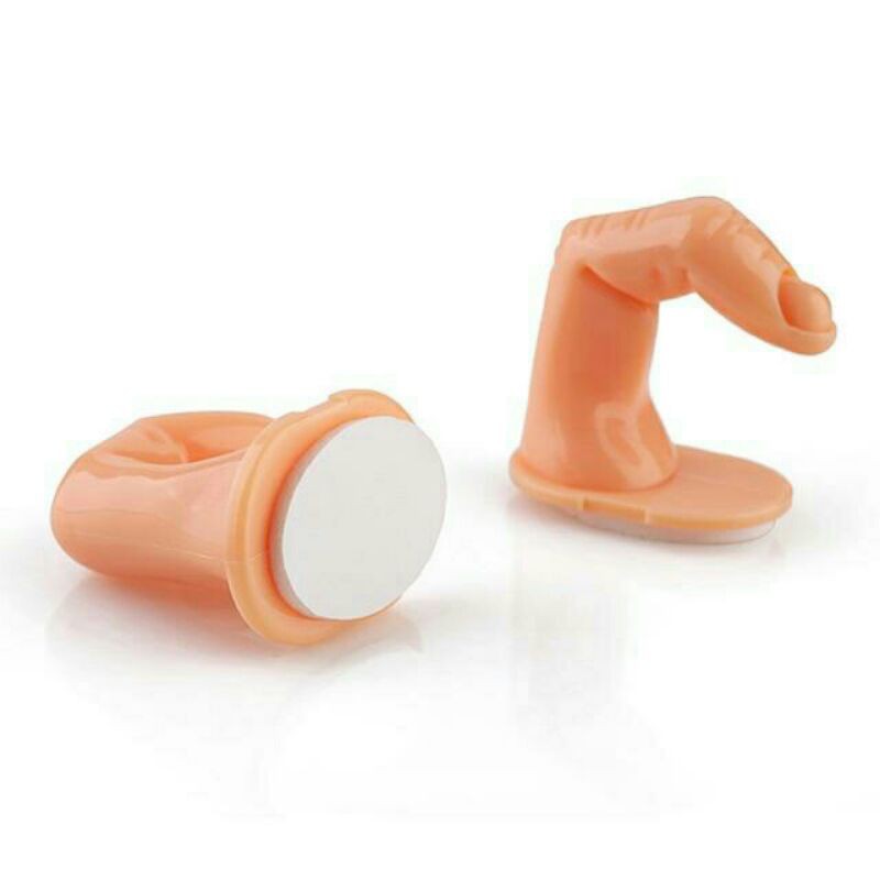 Ngón tay giả tập làm nail
