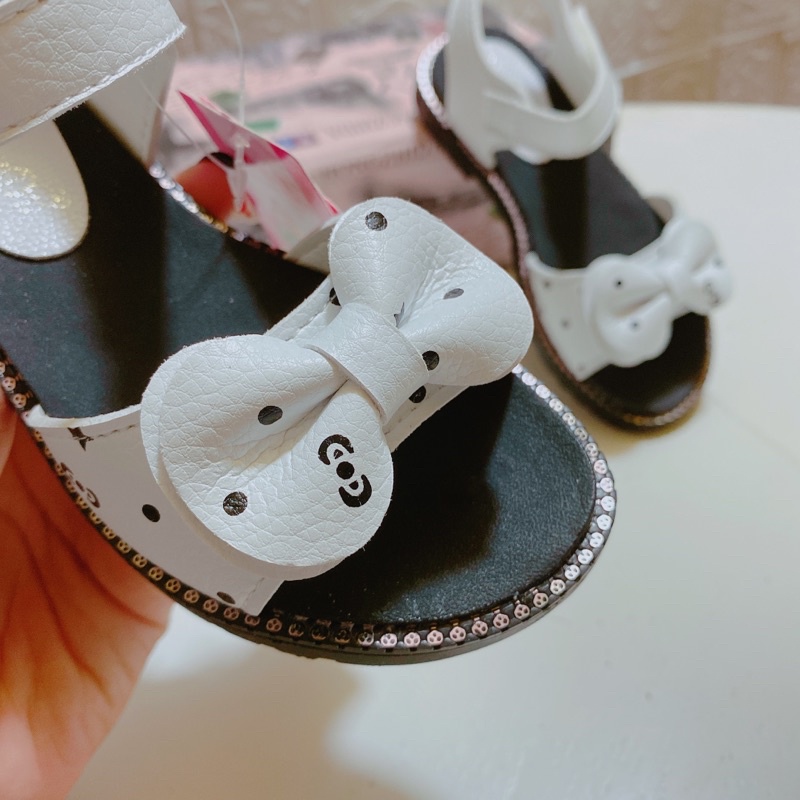 Sandal bé gái thắt nơ xinh xắn đáng yêu Ms: C-10