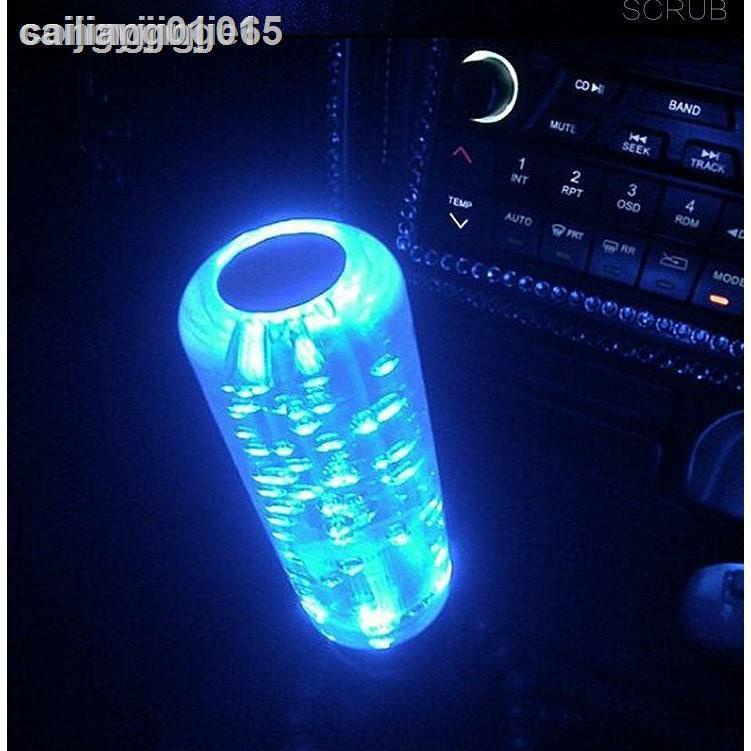 ✳❅❇⊙✥Cần Gạt Số Xe Hơi Tự Động Có Đèn LED Màu Dạ Quang