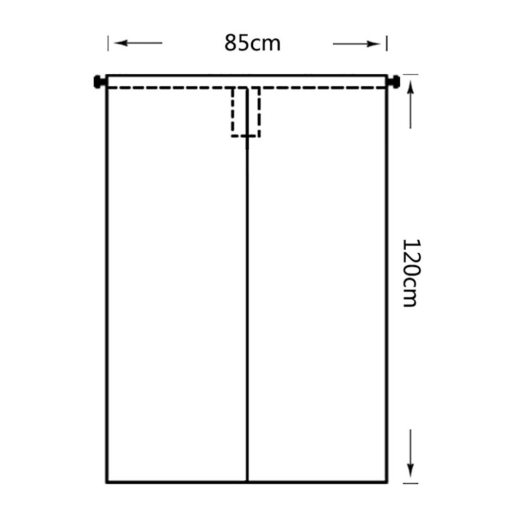 Rèm treo trang trí nội thất in họa tiết cách điệu bắt mắt 85 x 120cm