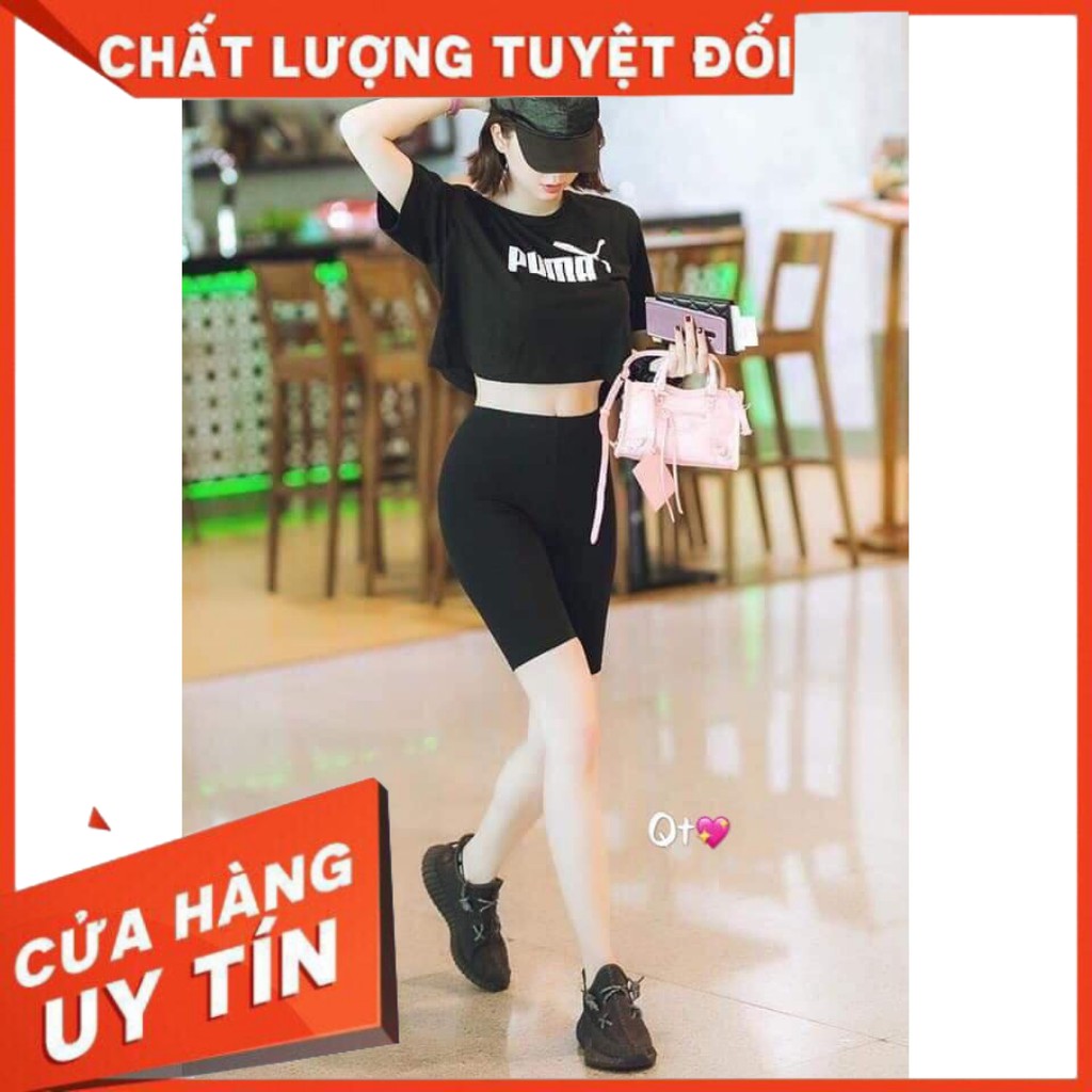 Quần Legging Lửng Nữ Xuất Hàn 🦋FREESHIP🦋 Legging Nâng Mông Tập Gym Dáng Ngắn Siêu Hot 🦋43 | BigBuy360 - bigbuy360.vn