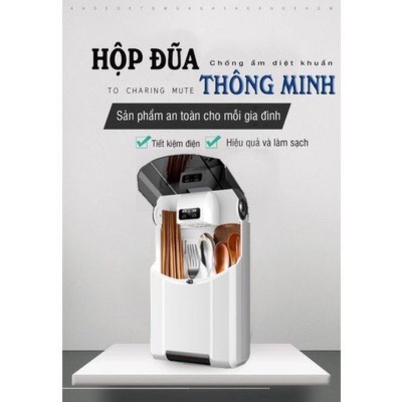 Hộp sấy đũa thìa khử khuẩn chống ẩm mốc FREESHIP Máy sấy và khử khuẩn đũa thìa cao cấp