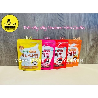 Hoa quả khô sấy lạnh nguyên miếng Hàn Quốc cho bé