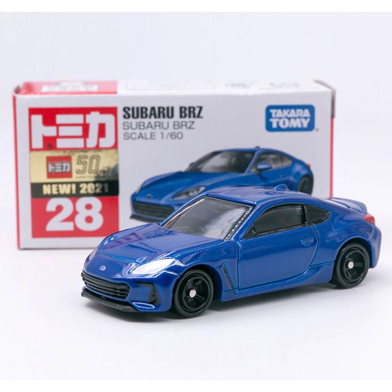 Xe mô hình Tomica No.28 Subaru BRZ 175360 Fullbox Chính Hãng Takara Tomy - Victoys