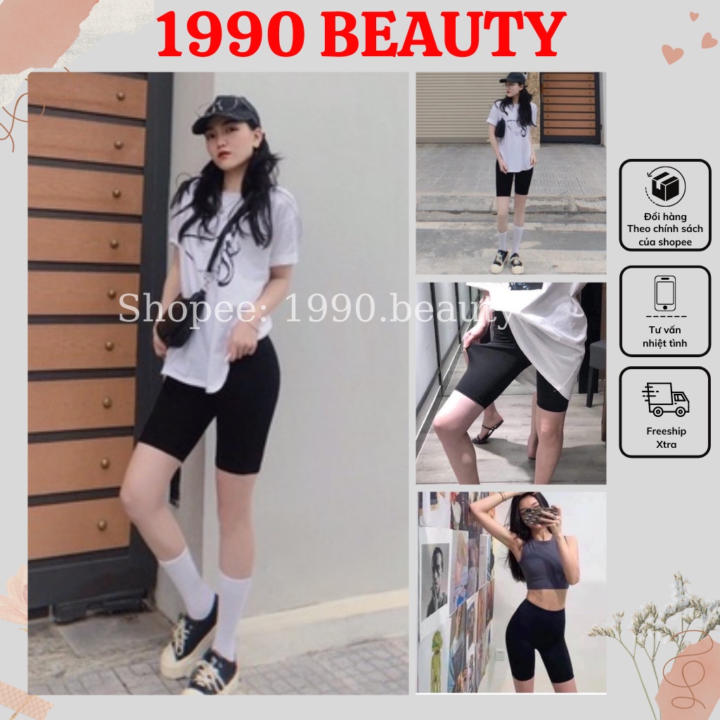 Quần legging nữ lửng cạp cao, legging nữ dày dặn vải cotton cao cấp, quần tập gym yoga nữ nâng mông co giãn 4 chiều