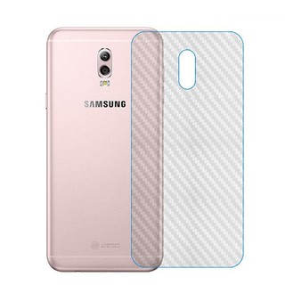 Miếng dán mặt sau vân cacbon Samsung Galaxy J7 Plus chống trầy xước