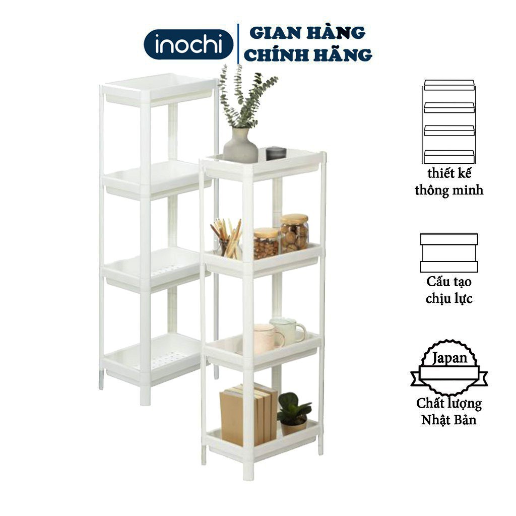 Kệ Đa Năng, để đồ phòng bếp, phòng tắm 2,3,4Tầng Inochi Nhựa Dùng Để Đựng Gia Vị Nhà Bếp Đồ Thực Phẩm