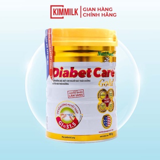 Sữa bột Diabetcare Gold lon 900g dinh dưỡng cho người tiểu đường