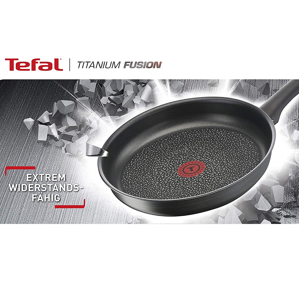 Chảo rán Tefal Titanium Fusion 21- 24 - 28cm