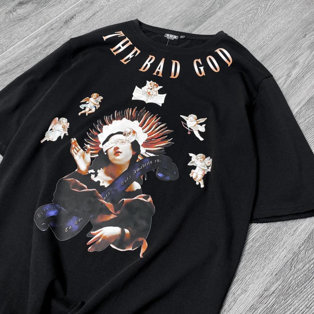 Áo thun tay lỡ The Bad God Mother Angles | BigBuy360 - bigbuy360.vn