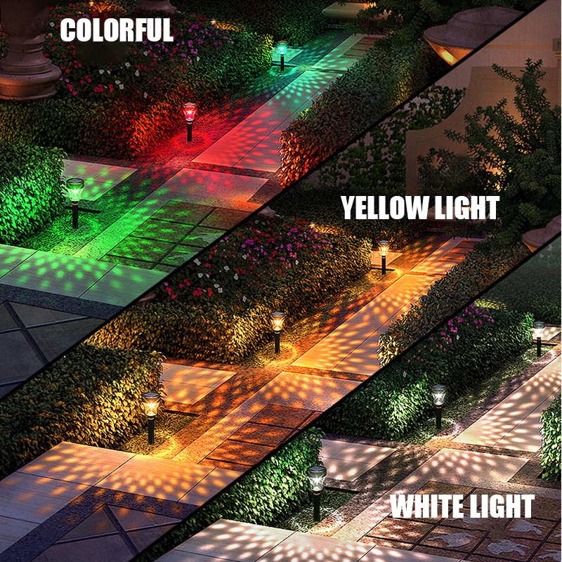 Đèn Led Năng Lượng Mặt Trời Chống Thấm Nước Trang Trí Sân Vườn