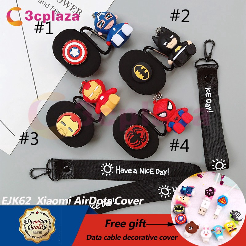 🌟3C🌟EJK62 redmi AirDots/ xiaomi AirDots/ redmi AirDots 2 case earphone cover AirDots Youth Edition Wireless Headset AirDots case