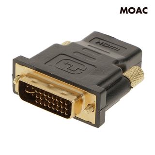 Đầu Chuyển Đổi Dvi-I Dual Link (24 + 5 Pin) Sang Hdmi Tiêu Chuẩn Cho Hdtv Lcd Dvd