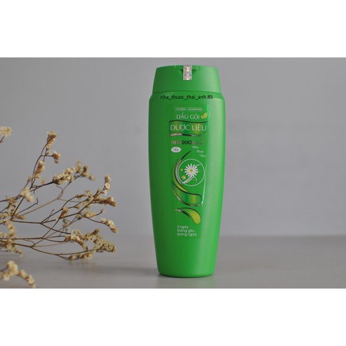 CHÍNH HÃNG dầu gội chai 200ml thái dương 3 hương lá công ty sao thái dương