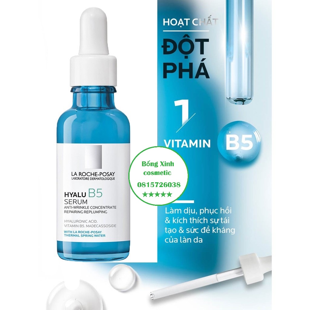 Serum b5 la roche posay10ml- 30ml tinh chất dưỡng ẩm và phục hồi chuyên sâu