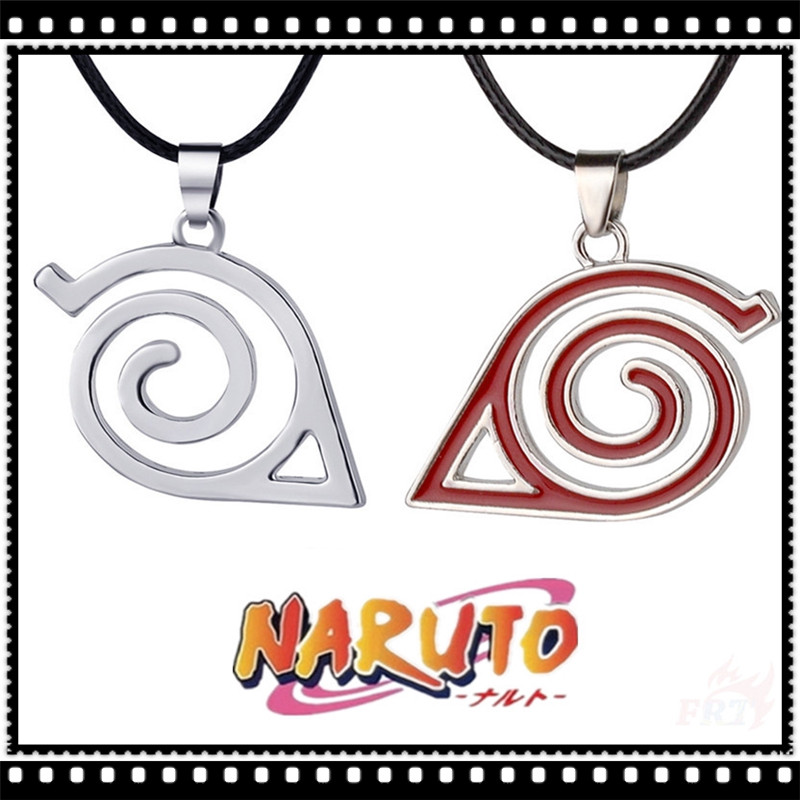 ☀ Vòng cổ Mặt Hình Anime NARUTO ☀ 1 Vòng cổ Mặt Logo Konohagakurenosato