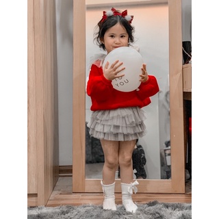 (có ảnh thật mẫu đeo) cài/bờm tóc noel cho bé yêu