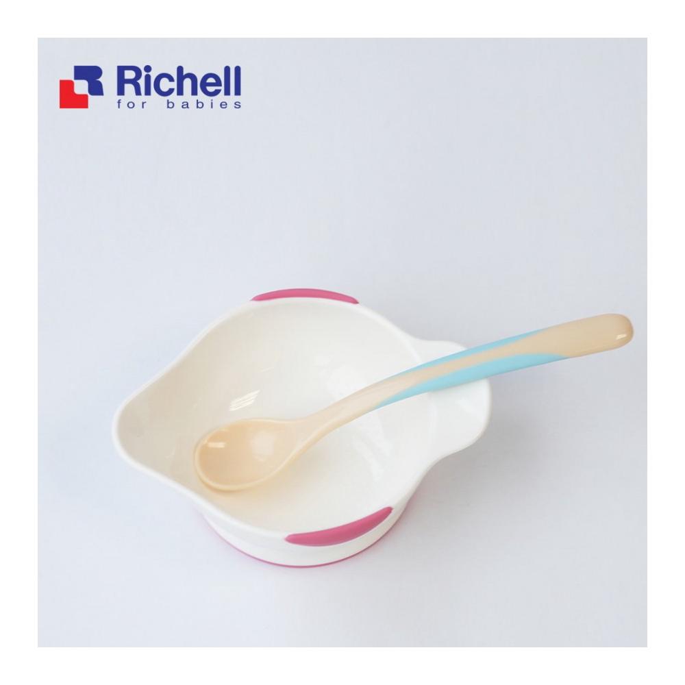 Bộ Chén Bát Ăn Và Thìa Richell RC2106