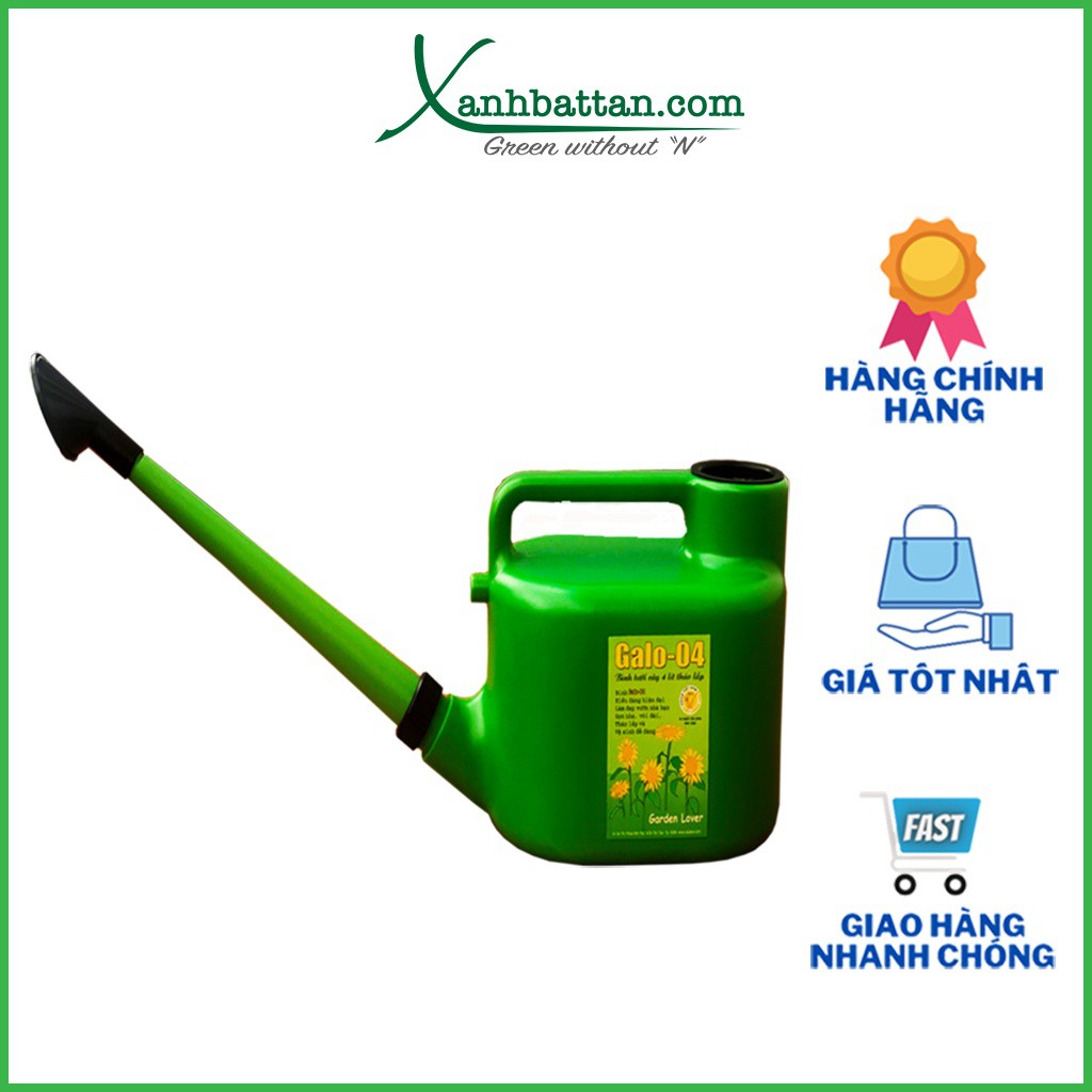 Bình Tưới Cây Vòi Sen Dudaco Galo-04 Dễ Tháo Lắp Loại 4 Lít