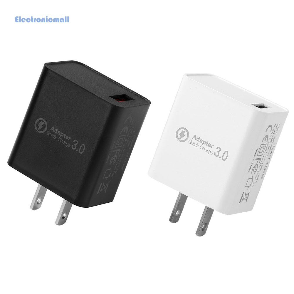 Củ sạc nhanh cổng 3.0 USB 18W phù hợp cho iphone/Samsung