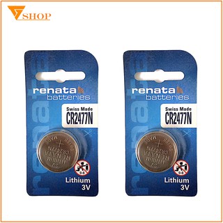 Combo 2 viên pin renata cr2477n lithium 3v