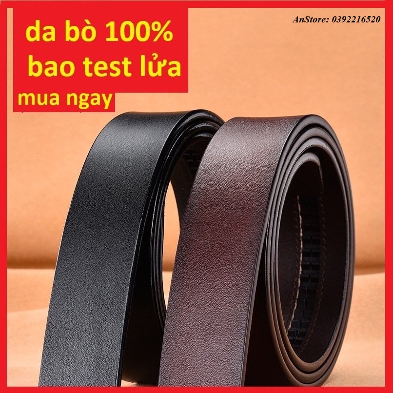 [Mặt Khóa] Thắt Lưng Nam, Dây Nịt Da Khóa Mạ Vàng Bạc Tự Động Cao Cấp Da Bò 100% Chính Hãng Burberry CK-12k