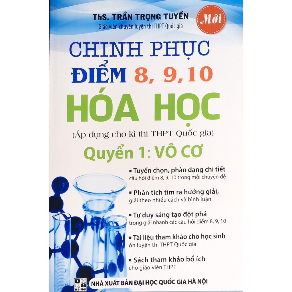 Sách - Chinh phục điểm 8,9,10 Hóa Học - Quyển 1 - Vô cơ