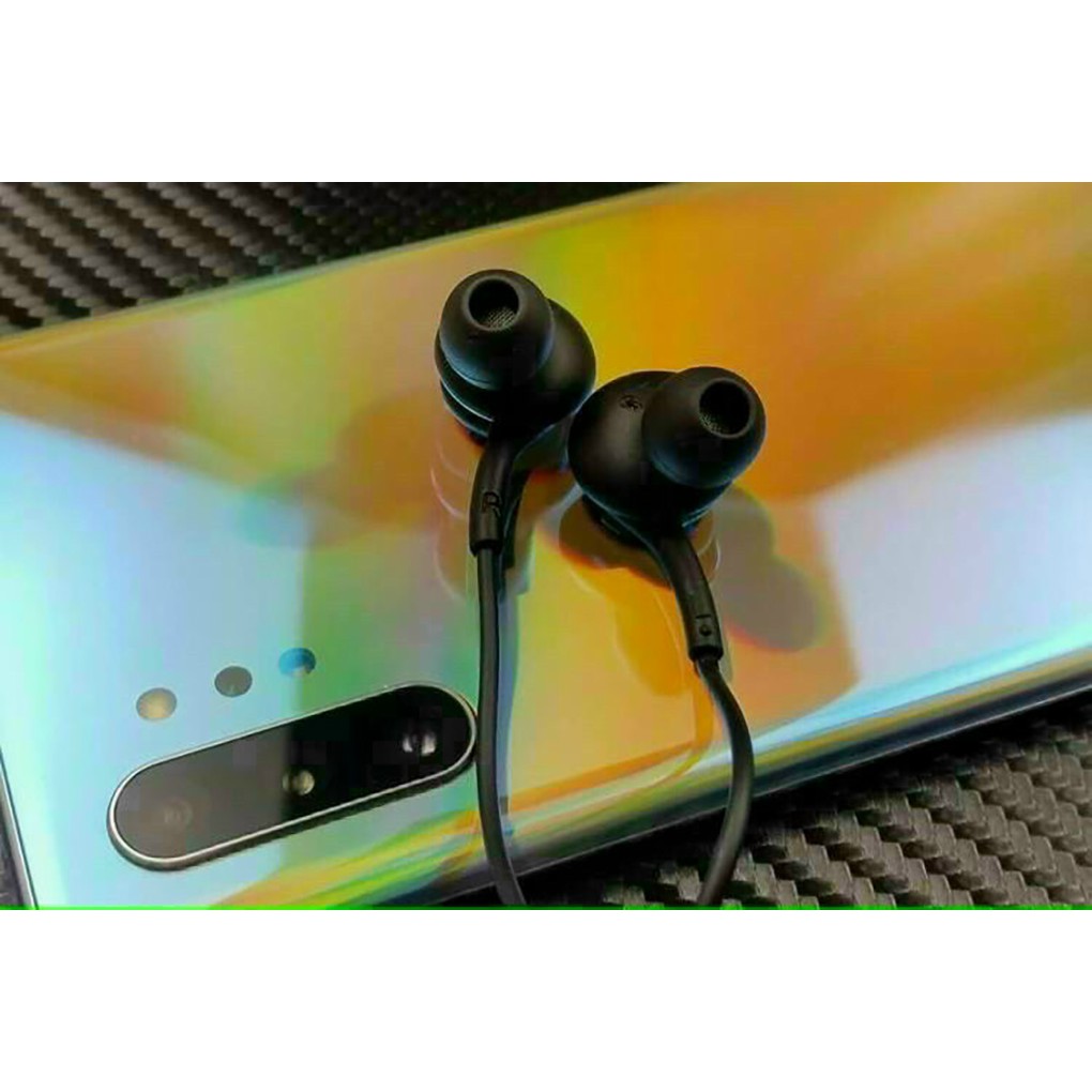 Tai Nghe Samsung Note 10, S20 AKG Dây Dù Chân Type-C Zin Chính Hãng + Tặng 4 Nút Tai Phụ