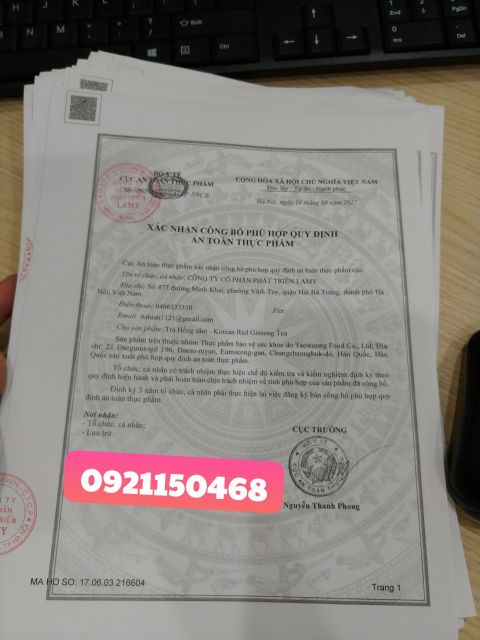 Trà hồng sâm 100 gói tw | BigBuy360 - bigbuy360.vn