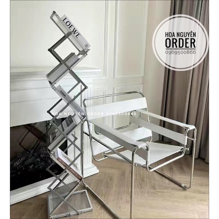 Ghế tạp chí wassily chair để phòng khách - studio phong cách hiện đại