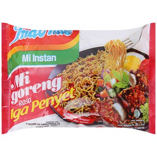 Combo 10 gói mì xào khô Indomie Mi Goreng Rasa Iga Penyet vị sườn 80gr