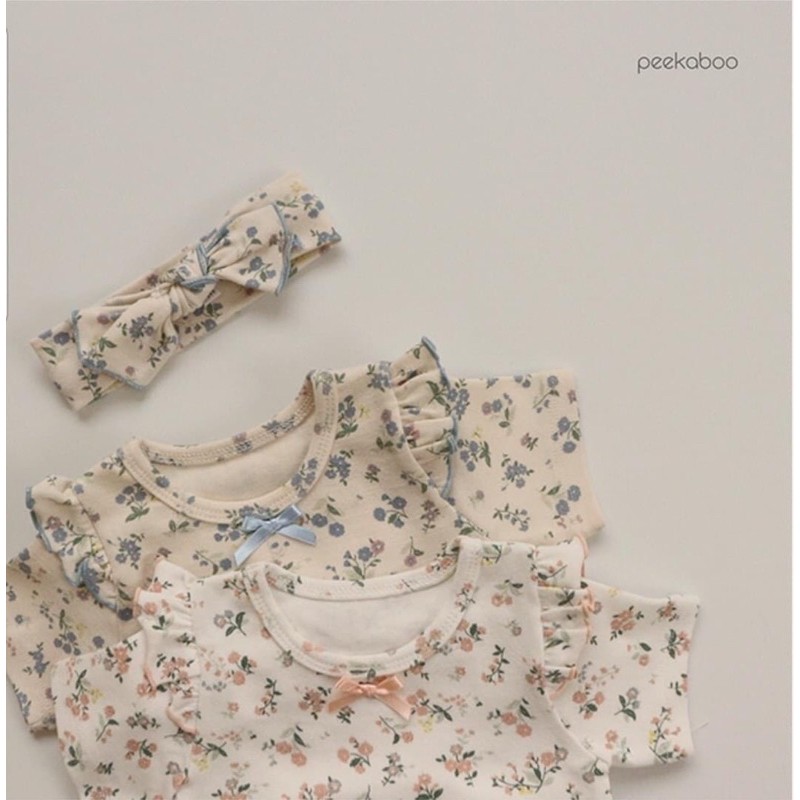 Bộ rời/suit kèm quần #peekaboo cho mẹ&bé gái