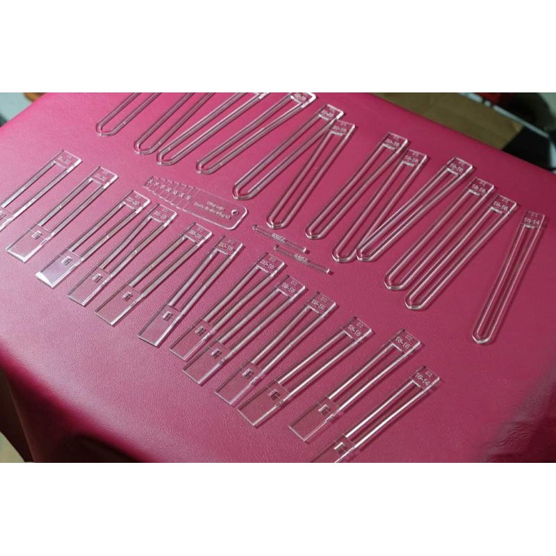 Rập Khuôn Mẫu Đồng Hồ 12 Size thông dụng - Xưởng LUXI decor