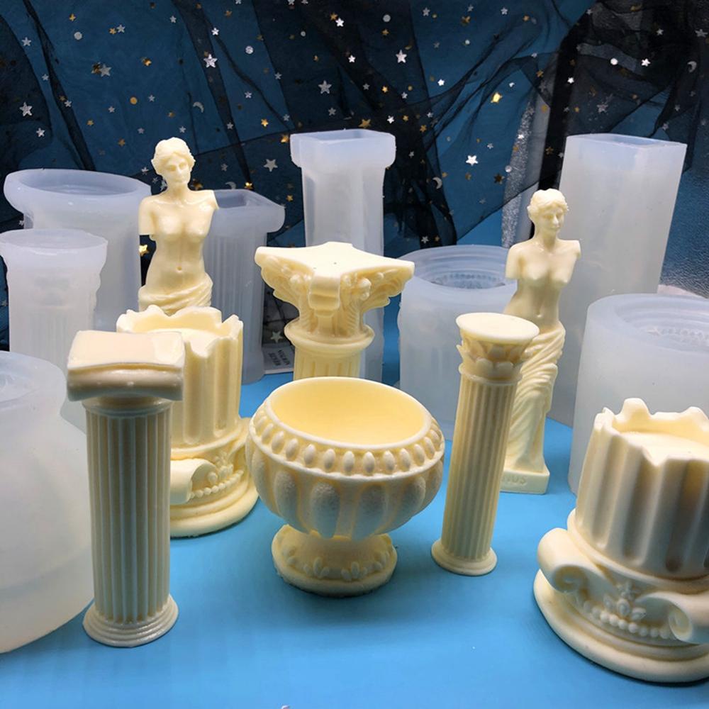 Khuôn Làm Nến Bằng Silicone Hình Cơ Thể Người Độc Đáo