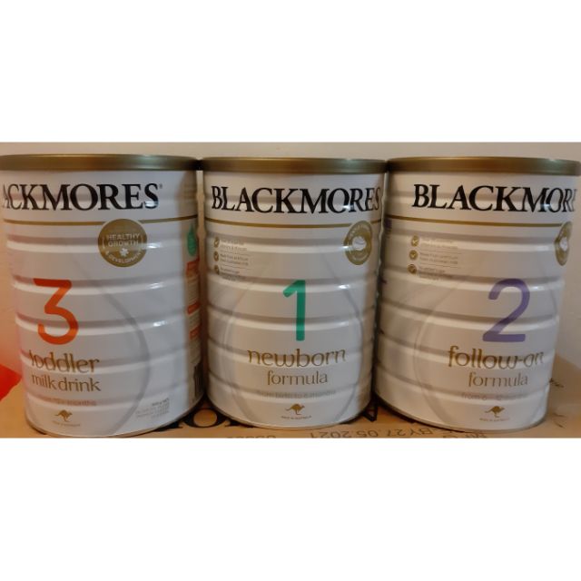 Sữa Blackmores Số 1.2.3 mấu mới 900g - Date 2023 (mua 6 hộp số 3 tặng 1 bát ăn dăm)