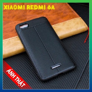 ỐP LƯNG XIAOMI REDMI 6A DẺO GIẢ DA AUTOFOCUS,BỀN BỈ,CHỐNG SỐC TỐT