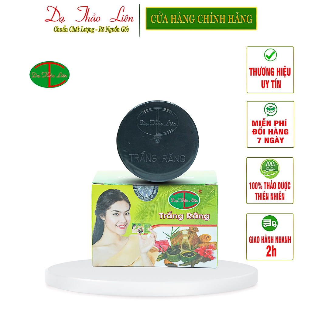 Trắng Răng Dạ Thảo Liên 100% Thảo Dược Thiên Nhiên 25g | 100% Natural Herbal Teeth Whitening 25g