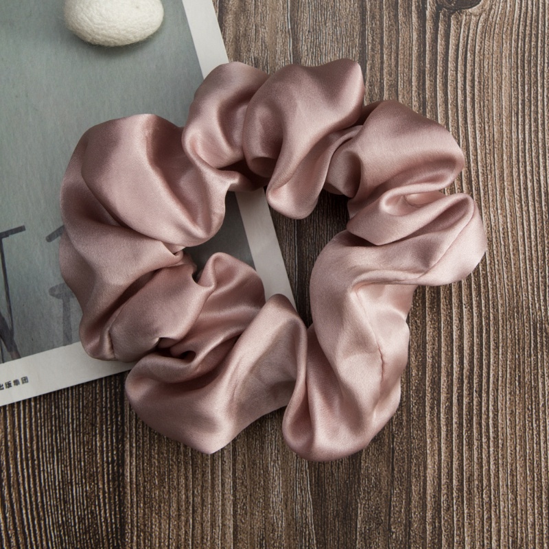 Dây Buộc Tóc Lụa Cỡ Lớn Phong Cách Nhật Hàn Dễ Phối Đồ