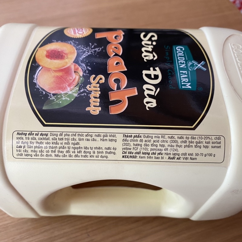 Siro Đào Golden Farm 2L