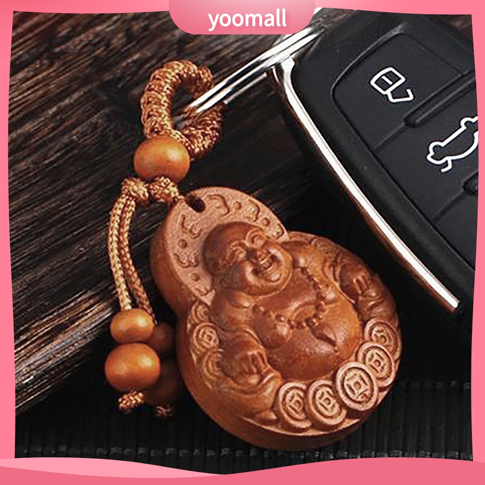 Mặt Phật Di Lặc dùng móc chìa khóa/túi xách đa năng tiện dụng