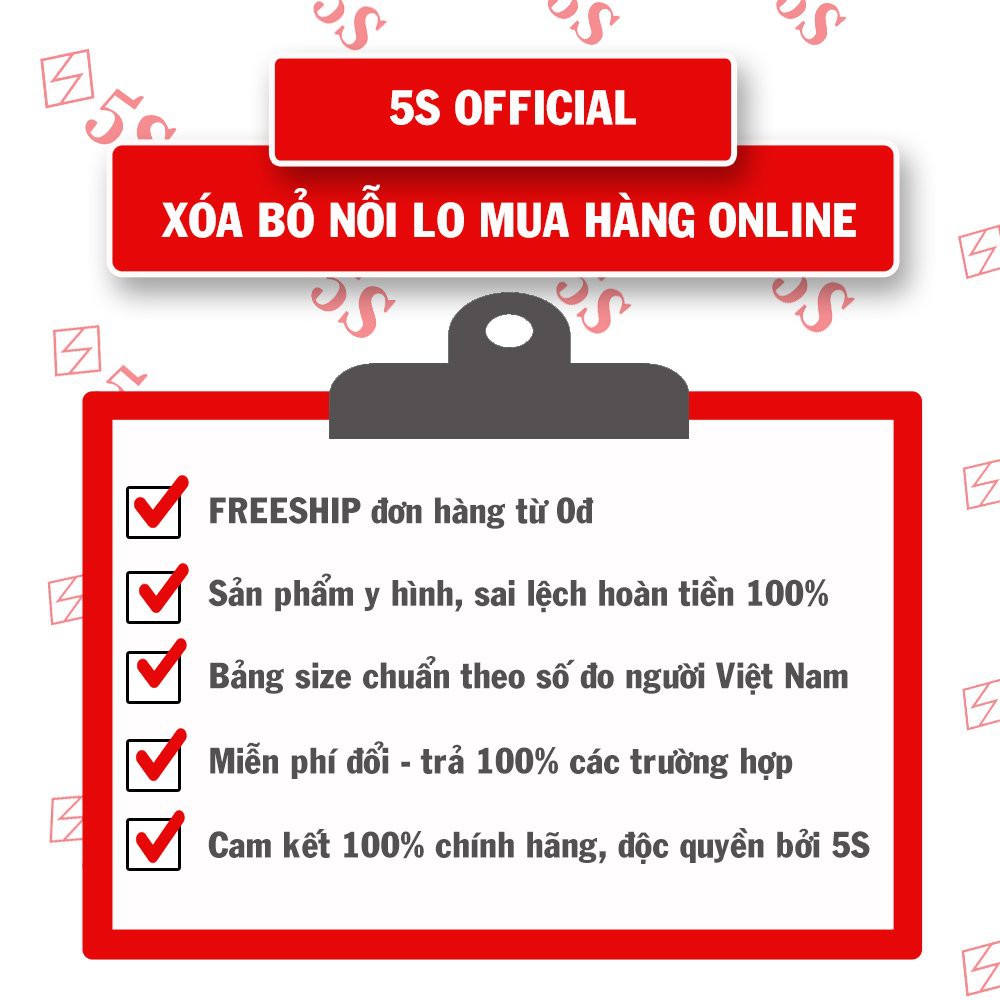 [Mã FAMALLT5 giảm 15% đơn 150K] Quần Short Nam 5S (6 màu), Chất Liệu Cotton Thoải Mái, Thiết Kế Lưng Cài (QSK21050-05) | BigBuy360 - bigbuy360.vn
