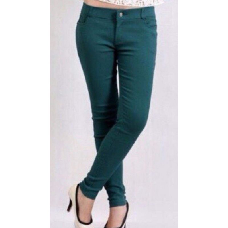 Quần kaki bố chéo dây kéo