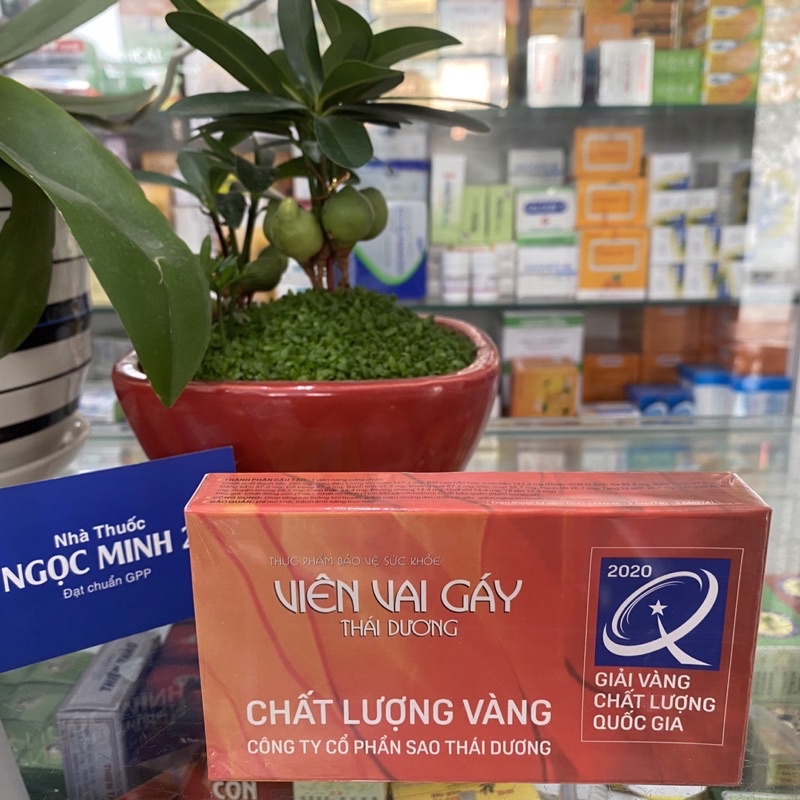 ✅ [Chính Hãng] Viên Vai Gáy Thái Dương iúp lưu thông khí huyết, giảm các triệu chứng đau mỏi vai gáy
