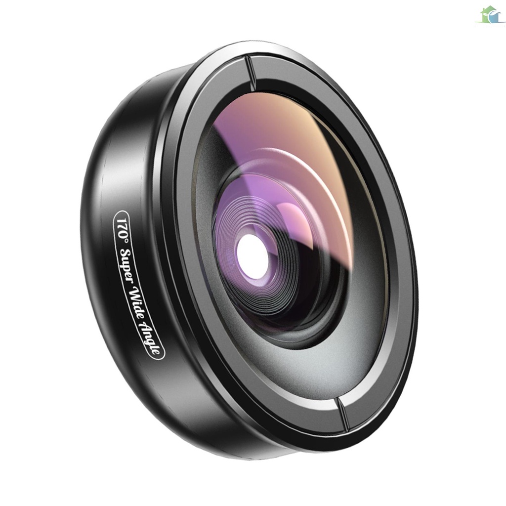 Giá Thấp Nhất) APEXEL APL-HD5SW 170° Ống Kính Góc Siêu Rộng Cho Điện Thoại iPhone Pixel Samsung Huawei