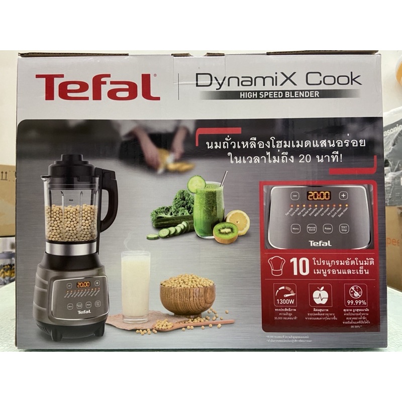 Máy xay sinh tố và làm sữa hạt 1300W Tefal BL967B66