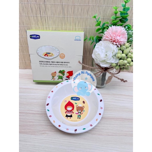 Chén ăn dặm lock&amp;lock cho bé (Hàng KM Vinamilk)