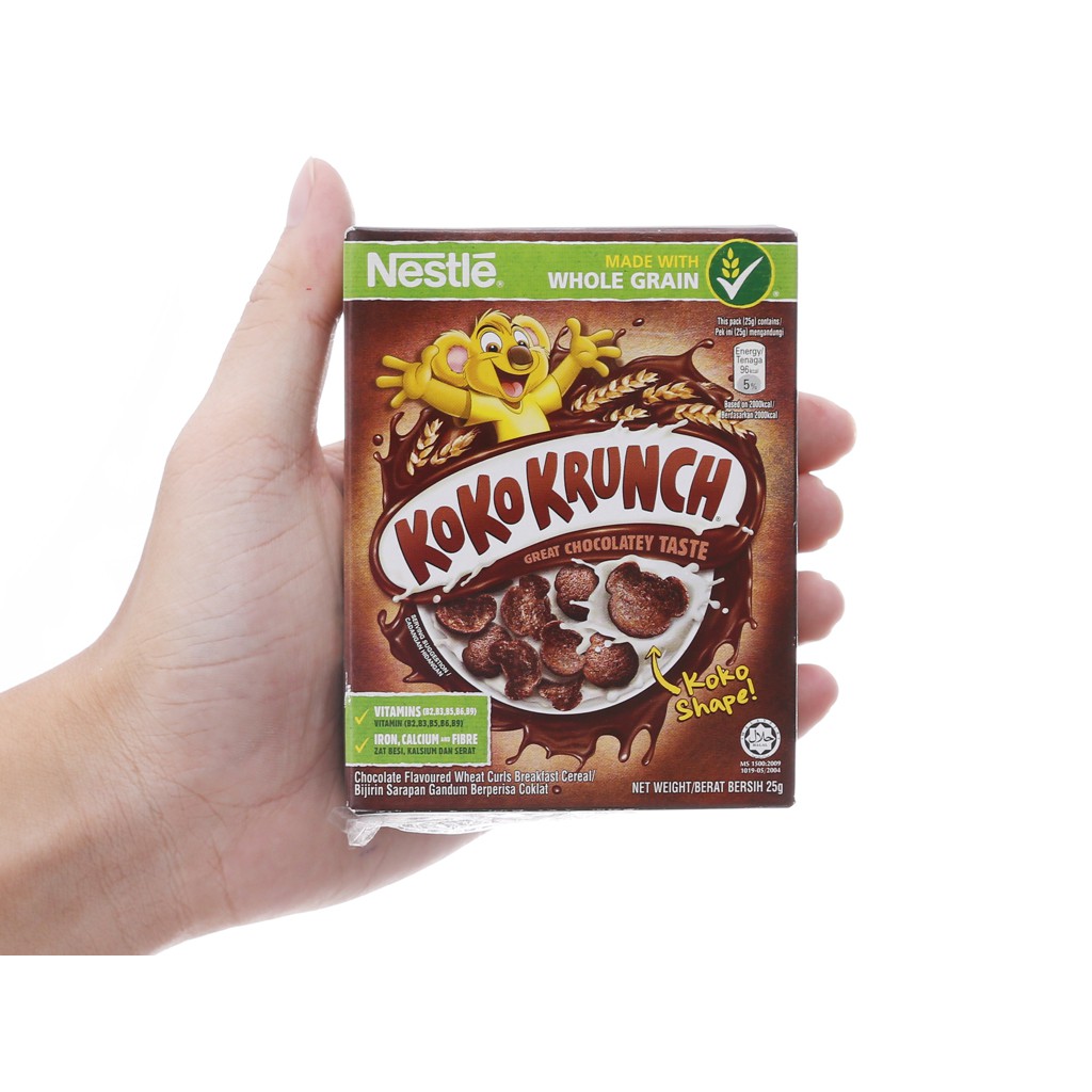 Combo 2 Hộp Ngũ Cốc Ăn Sáng Nestle Koko Krunch 25g