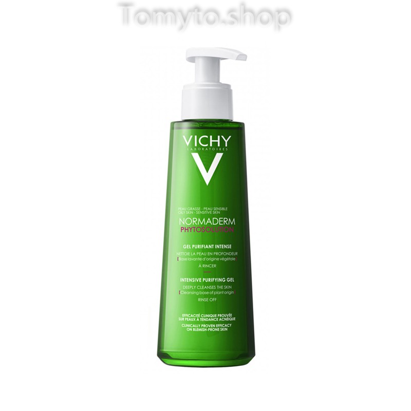 SỮA RỬA MẶT CHO DA DẦU MỤN LÀM SẠCH SÂU, GIẢM BÃ NHỜN & SE KHÍT LỖ CHÂN LÔNG VICHY NORMADERM PHYTOSOLUTION 400ml